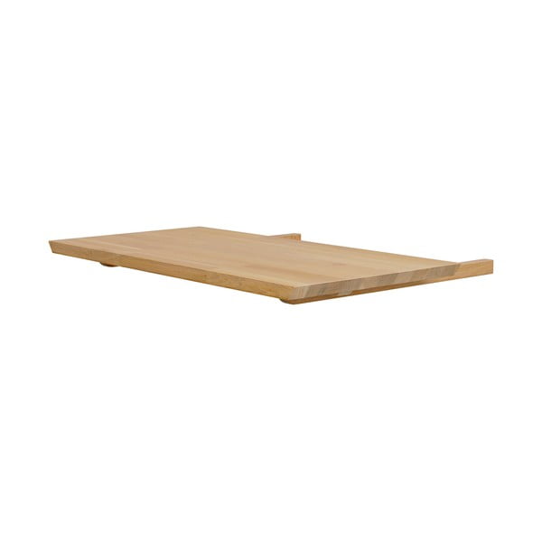 Papildomas stalviršis valgomojo stalui iš ąžuolo medienos 50x100 cm Carradale - Rowico