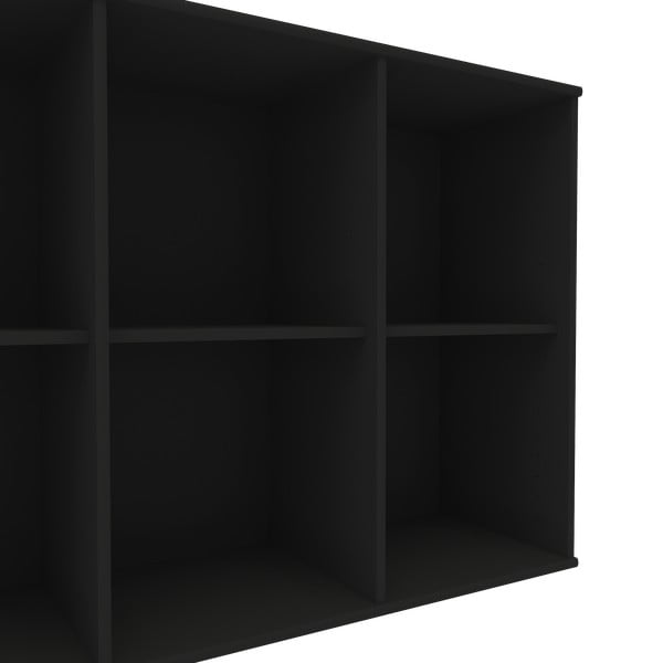Juoda modulinė lentynų sistema 169x69 cm Mistral Kubus - Hammel Furniture-image-4