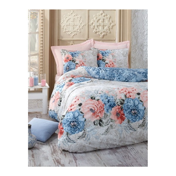 Patalynė vienai lovai su medvilnine paklode "Floralista", 160 x 220 cm