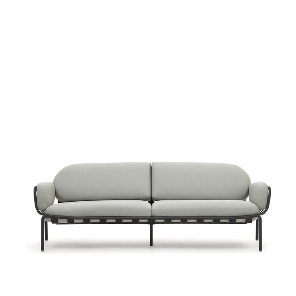 Sodo sofa šviesiai pilkos spalvos Joncols – Kave Home