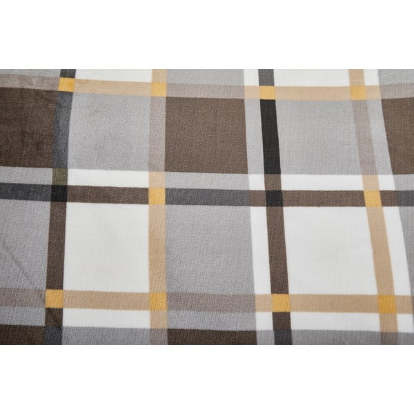 Iš mikropliušo viengulė patalynė pilkos spalvos/rudos spalvos 140x200 cm – My House-image-4