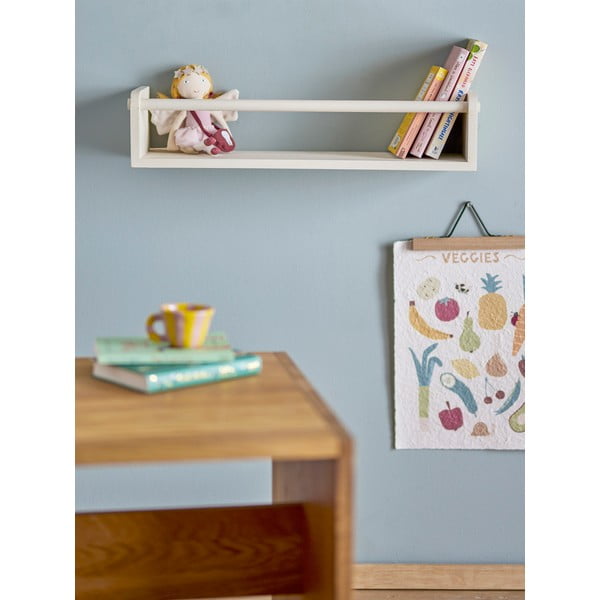 Vaikiška sieninė lentyna baltos spalvos Paras – Bloomingville Mini-image-1