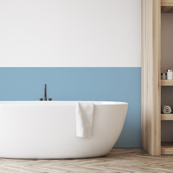 Sienos lipdukas 200x60 cm Sky Blue - Ambiance-image-1