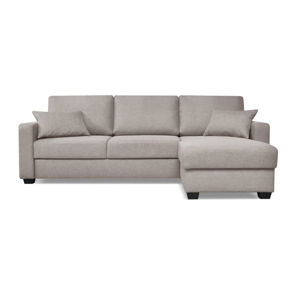 Smėlio spalvos sofa-lova su šezlongu Cosmopolitan design Milano