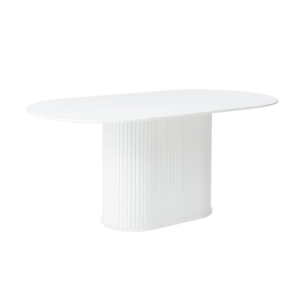 Apvalios formos valgomojo stalas 95x180 cm Nola – Unique Furniture-image-2