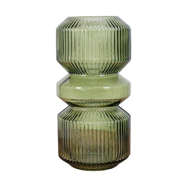 Vaza žalios spalvos iš stiklo – House Nordic