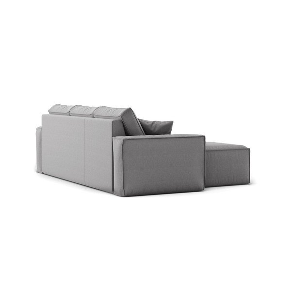 "Cosmopolitan Design Miami" pilka kampinė sofa, kairysis kampas-image-3