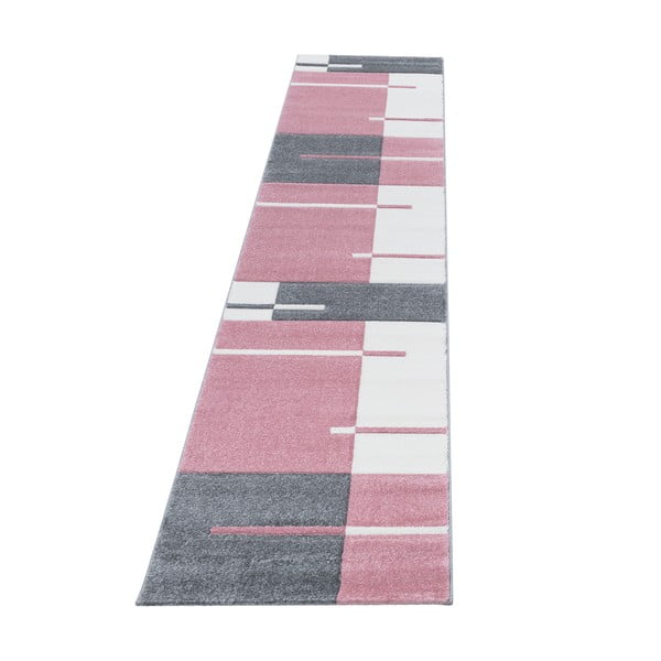 Kilimas rožinės spalvos/pilkos spalvos 80x300 cm Hawaii – Ayyildiz Carpets