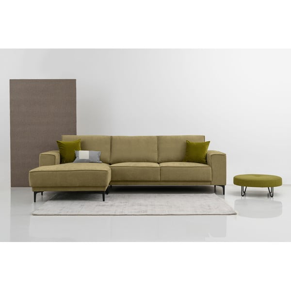 Kampinė sofa žalios spalvos (su kairiuoju kampu) Copenhagen – Scandic-image-1