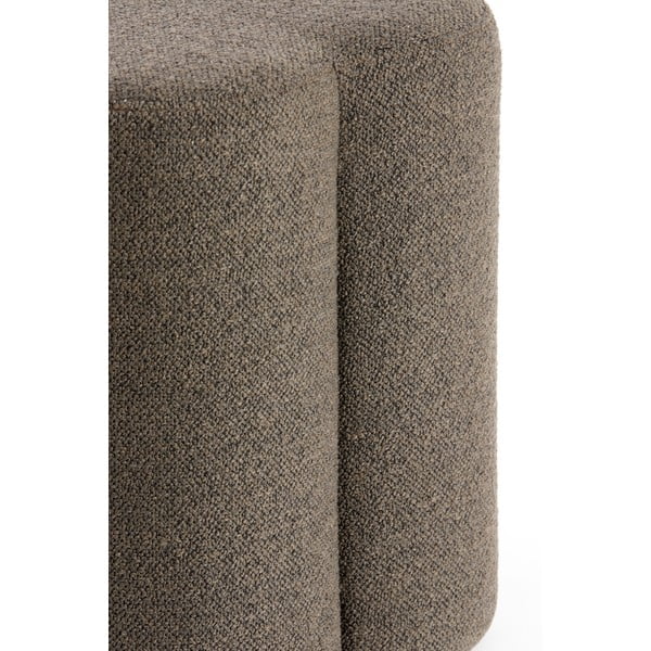 Iš boucle pufas rudos spalvos Nalani – Light & Living-image-1