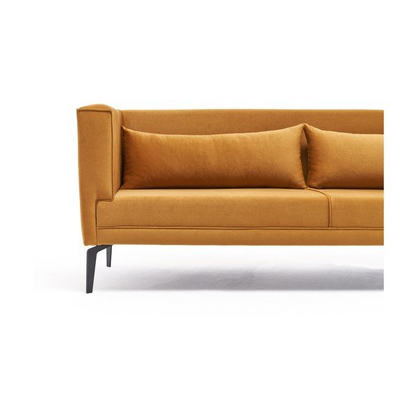Sofa geltonos spalvos 197 cm Ardosa – Artie-image-2