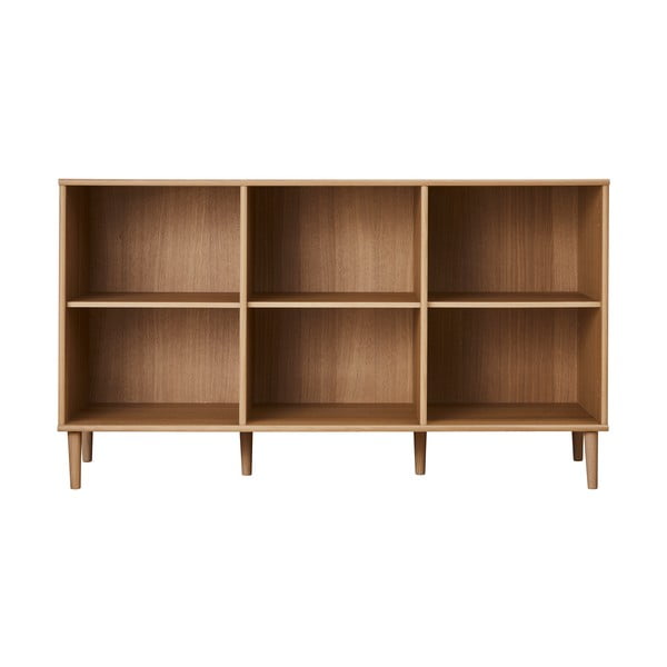 Knygų spinta  natūralios spalvos iš ąžuolo 133x75 cm Mistral – Hammel Furniture