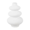 Baltos spalvos keraminė vaza Karlsson Circles, aukštis 28,5 cm
