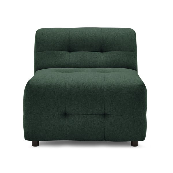 Tamsiai žalias sofos modulis Kleber - Bobochic Paris