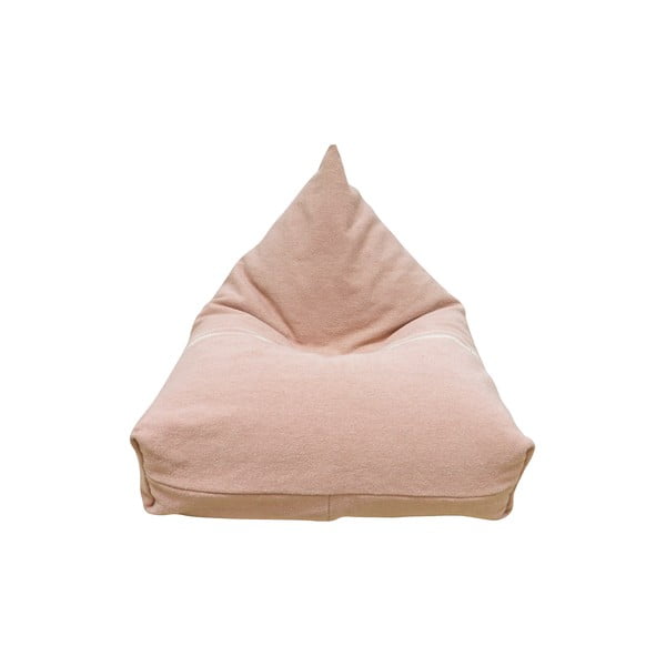 Pilkai rožinės spalvos vaikiškas sėdmaišis Cleo Vintage Nude – Lorena Canals