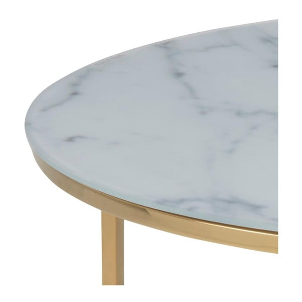 Kavos staliukas Actona Alisma Golden, ⌀ 80 cm-image-2