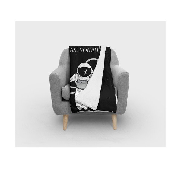 Juodai balta kūdikių antklodė 120x180 cm - Oyo home-image-1