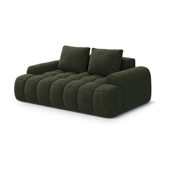 Žalios spalvos iš velveto sofa 175 cm Linz – Cosmopolitan Design-image-2
