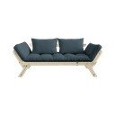Išlankstoma sofa Karup Design Bebop Natural Clear/Petroleum