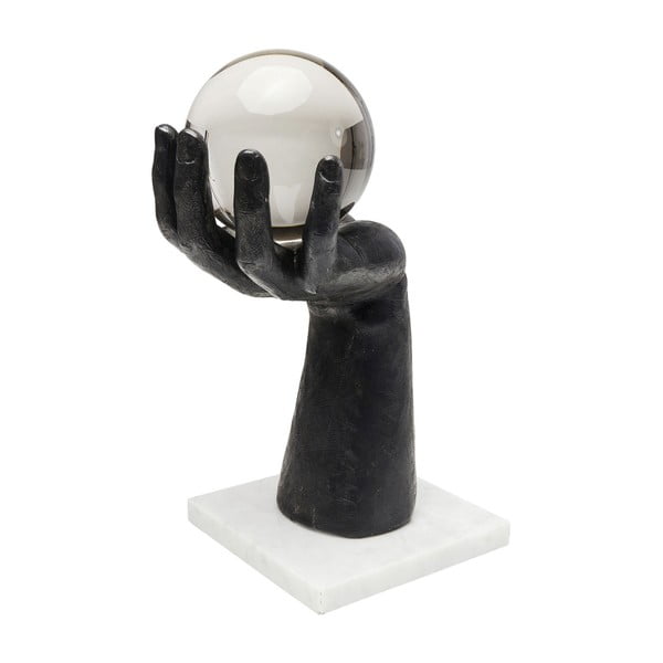 Dekoratyvinė statulėlė Kare Design Ball Hand, aukštis 31 cm