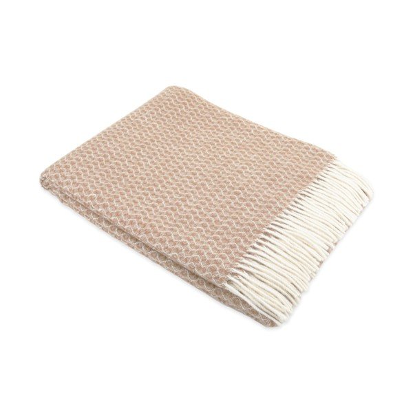 Antklodė ir pledas iš vilnos 140x200 cm – Native Natural