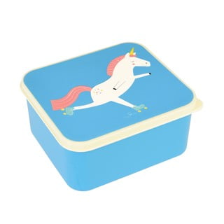 Mėlyna užkandžių dėžutė su vienaragiu Rex London Magical Unicorn