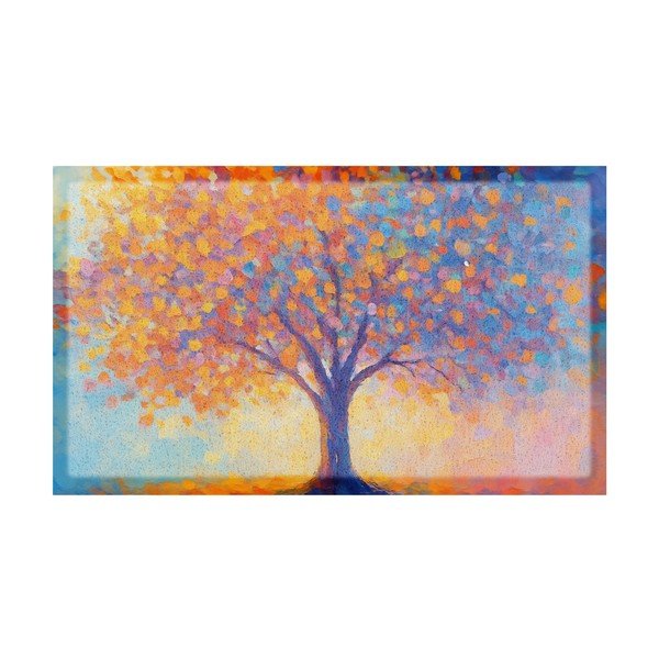 Iš PVC grindų kilimėlis 40x70 cm Tree Of Life – Artsy Doormats