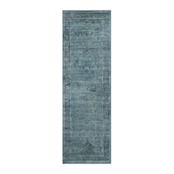 Safavieh Peri Vintage Blue viskozės kiliminis takas, 243 x 66 cm