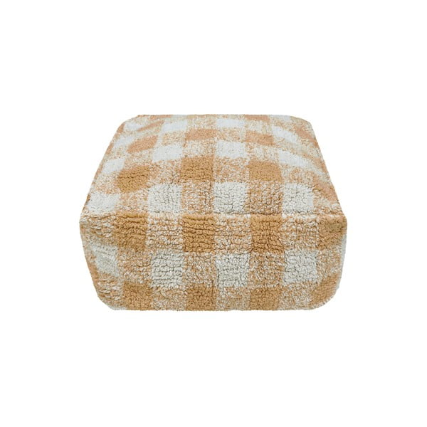 Ochros spalvos vaikiškas pufas Vichy Honey – Lorena Canals
