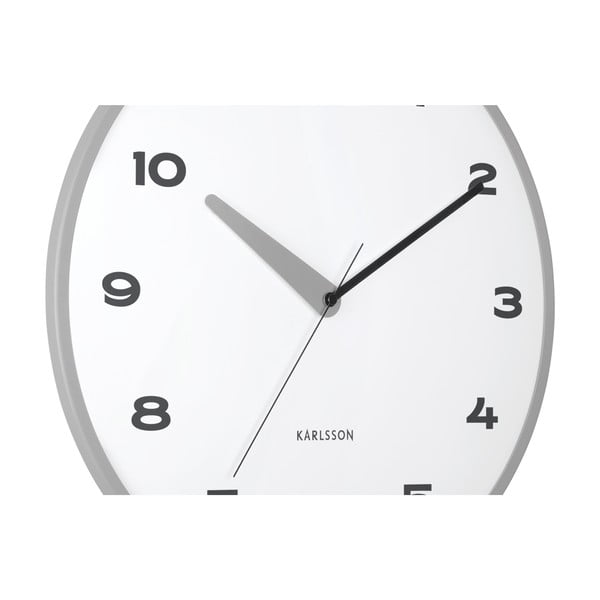 Sieninis laikrodis ø 40 cm Brisk Dome – Karlsson-image-3