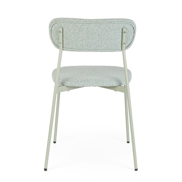 Mėtų spalvos iš audinio valgomojo kėdė Inka – Yes Everyday-image-4