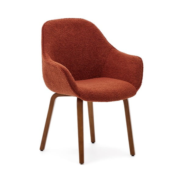 Valgomojo kėdės raudonos plytų spalvos 4 vnt. Aleli – Kave Home
