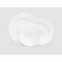 12 dalių baltų porcelianinių lėkščių rinkinys Bonami Essentials Imperio