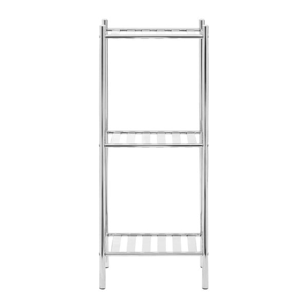 Vonios lentyna sidabrinės spalvos 33x78 cm – Premier Housewares-image-1