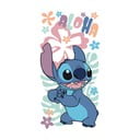 Iš medvilnės vaikiškas rankšluostis 70x140 cm Lilo and Stitch "Hawaiian Harmony" – Jerry Fabrics