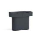 Antracito spalvos konsolinis staliukas 36x100 cm Totem – Teulat