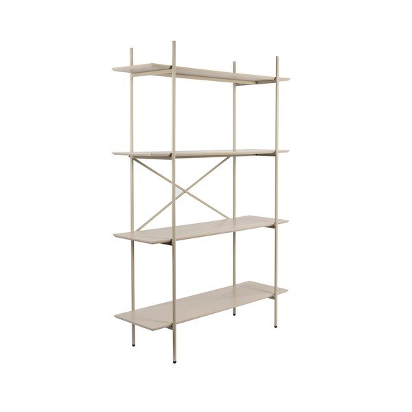 Pastatoma lentyna smėlio spalvos 120x180 cm Marcio – White Label-image-2