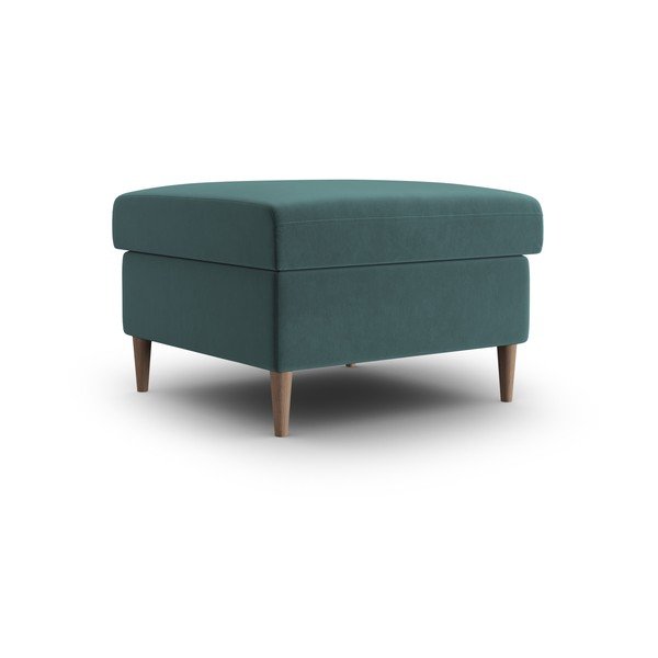 Smaragdinės spalvos iš velveto taburetė Kyoto – Cosmopolitan Design-image-1