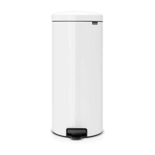Iš plieno šiukšliadėžė baltos spalvos su pedalu 30 l NewIcon – Brabantia-image-1