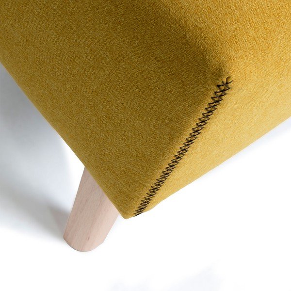 Geltonas suoliukas Kave Home Lydia-image-2