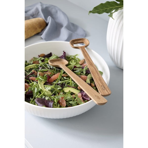 Mediniai salotų stalo įrankiai Kähler Design Hammershoi-image-3