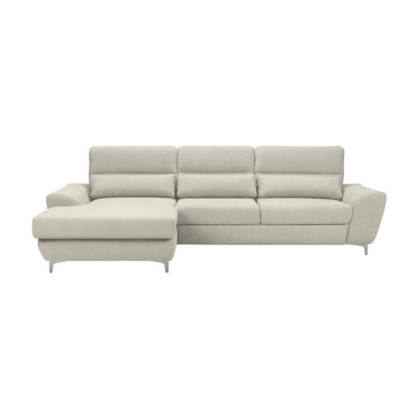 Smėlio spalvos "Windsor & Co Sofas Omega" sofa lova, kairysis kampas