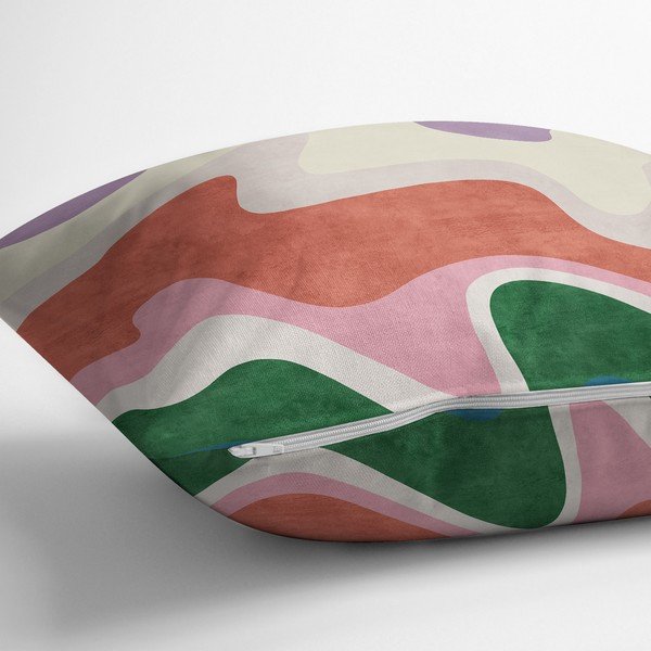 Dekoratyvinis pagalvės užvalkalas 43x43 cm Squiggly Breeze – Mila Home-image-2