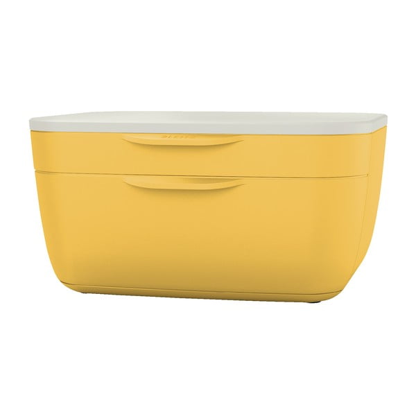 Geltonos spalvos stalčių dėžutė Leitz Cosy
