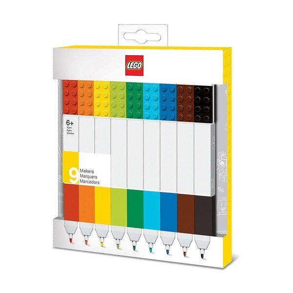 9 "Pyramid International Lego Batman" žymeklių rinkinys