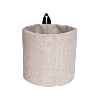 Smėlio spalvos krepšys iš tekstilės Bigso Box of Sweden Hang, skersmuo 17 cm