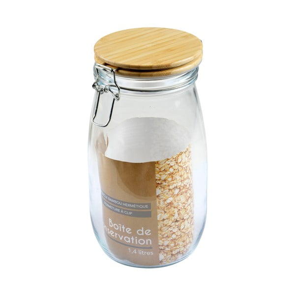 Iš stiklo  maisto laikymo indas biriems maisto produktams – Homéa-image-3
