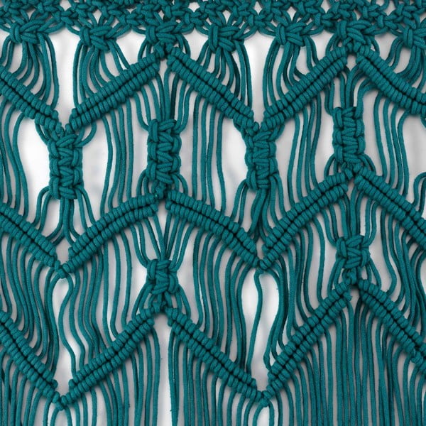 Užuolaida mėlynos spalvos durims 90x200 cm Macarena – douceur d'intérieur-image-2