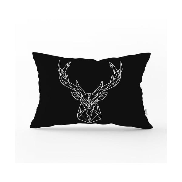 Kalėdinis pagalvės užvalkalas Minimalist Cushion Covers Geometric Reindeer, 35 x 55 cm