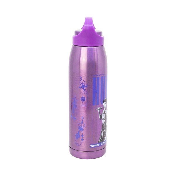 Violetinės spalvos iš nerūdijančio plieno vaikiškas termosas 665 ml K-Pop Demon Hunters – STOR-image-1